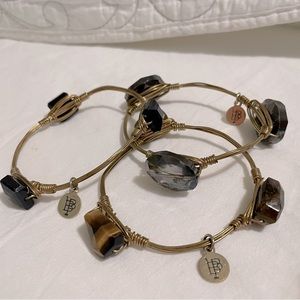 3-set BB Dakota wire bracelets
